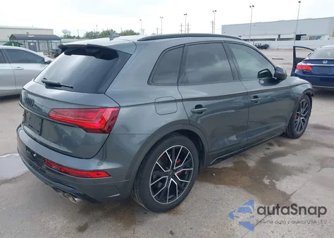 2024 Audi Sq5 Premium Plus Tfsi Quattro Tiptronic из США, поврежденный, VIN WA1B4AFY1R2040521